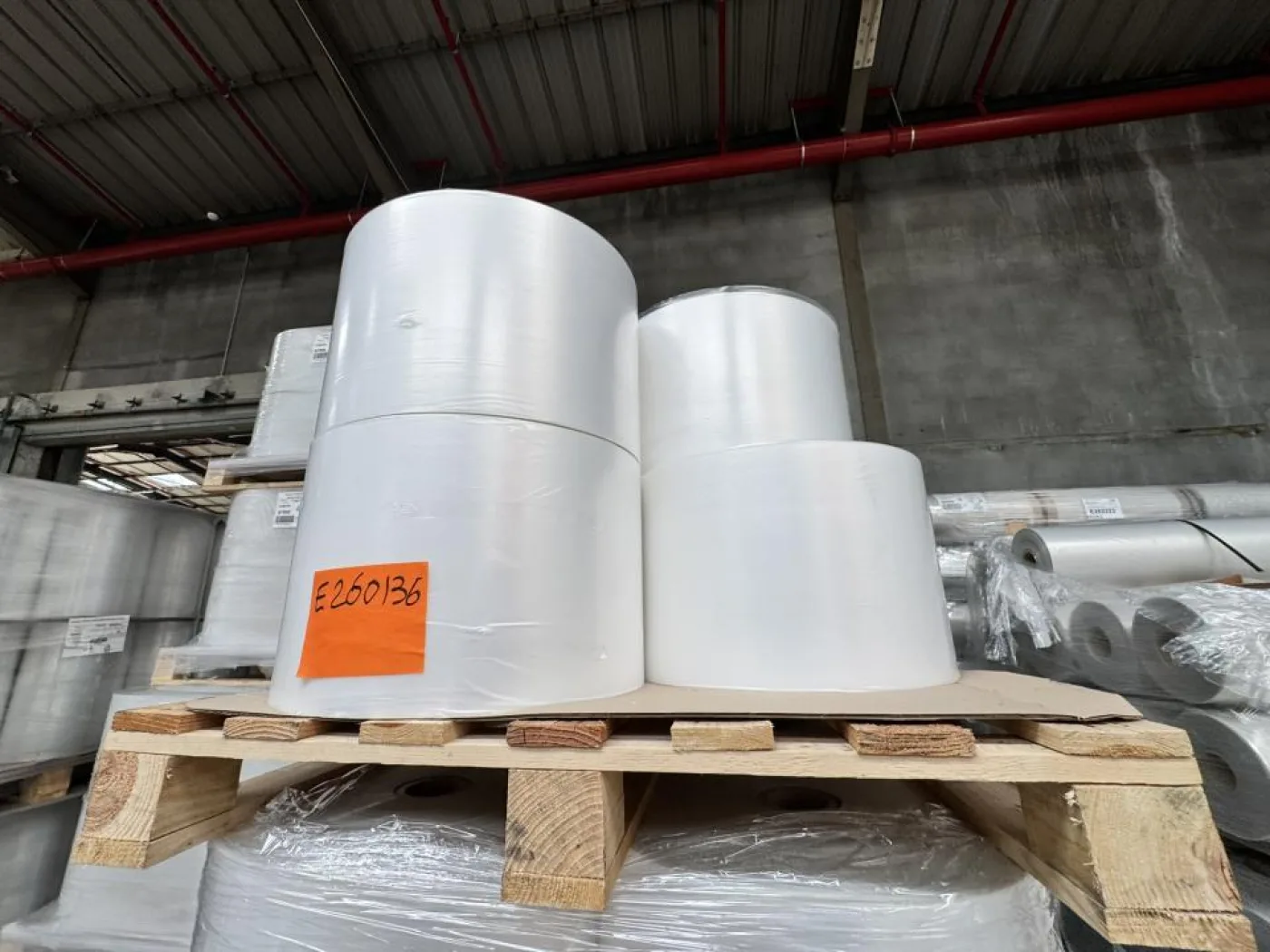 Transparent mono-oriented LDPE shrink film 11,5x8 rolls - 3