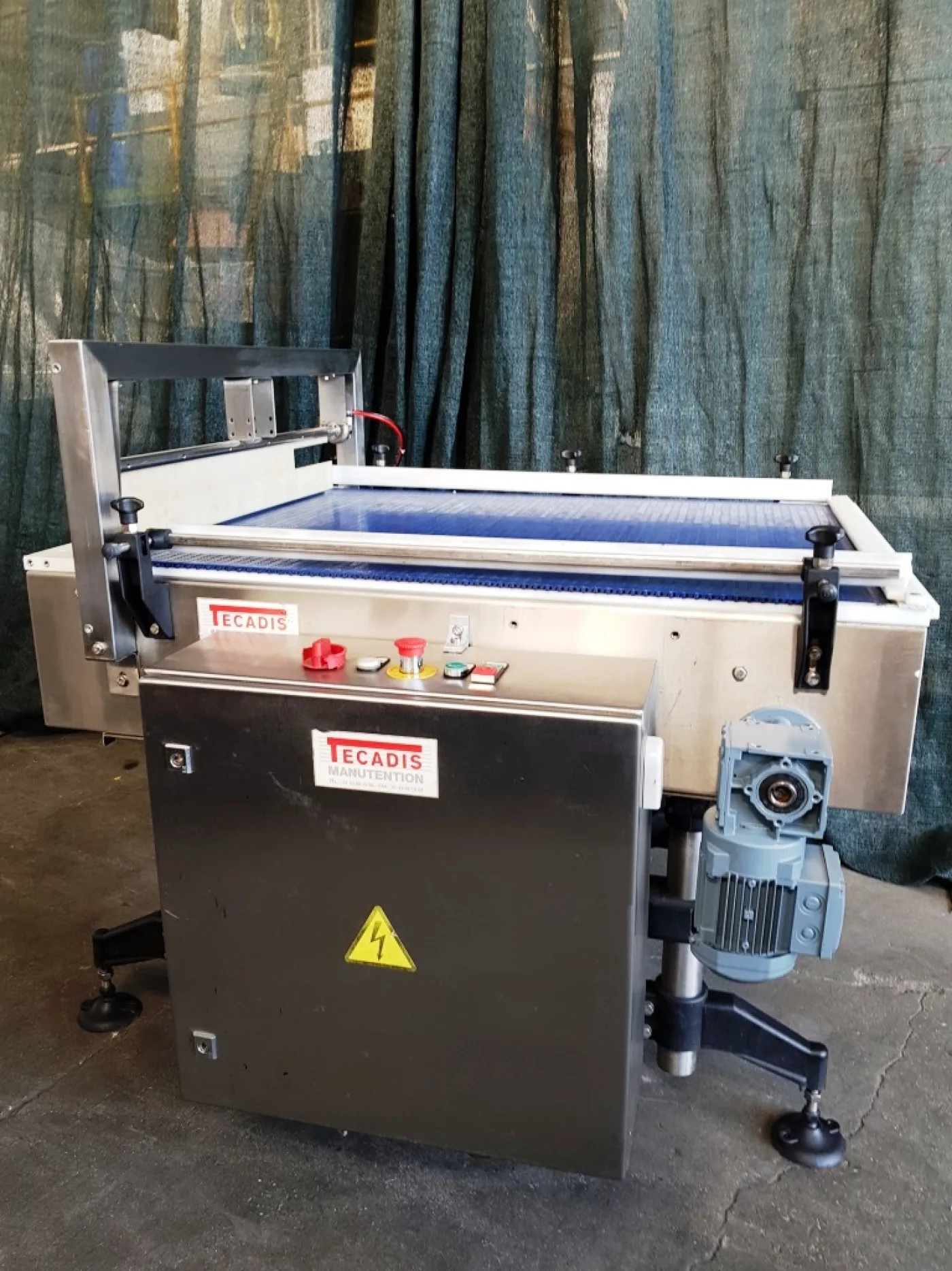 NASTRO TRASPORTATORE A TAPPETO MOTORIZZATO – TECADIS - 4