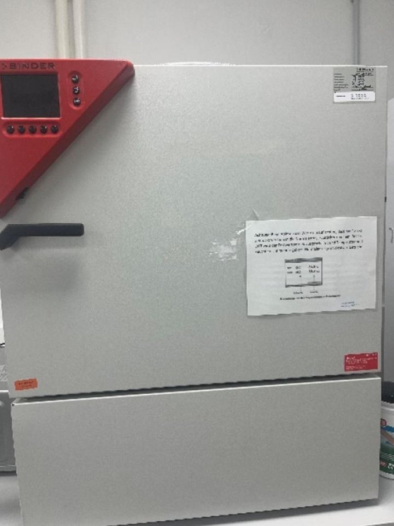 2018 Binder Constant Climate Chamber