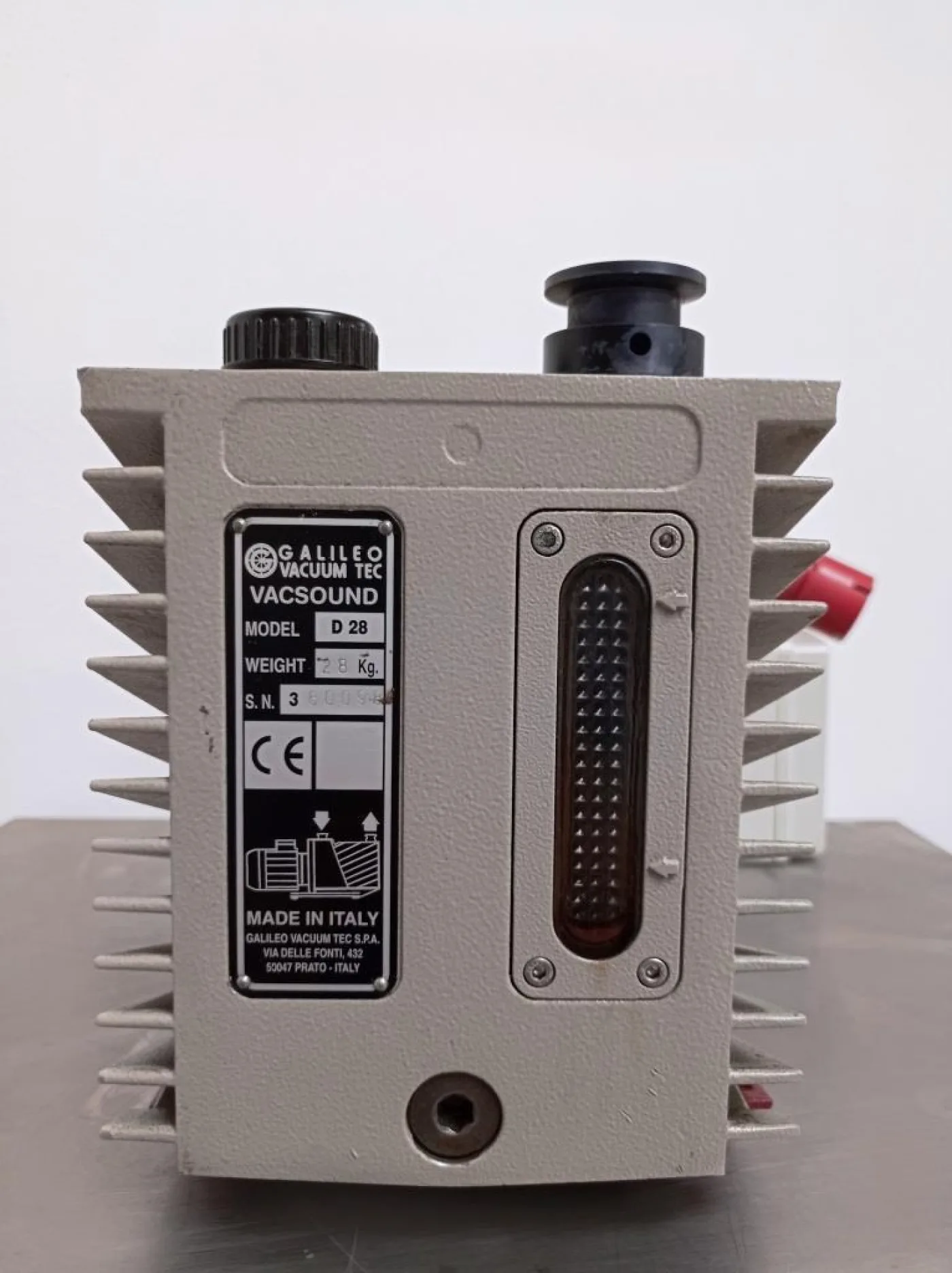 POMPA DEL VUOTO ROTATIVA – GALILEO TP – MOD. D28 - 3
