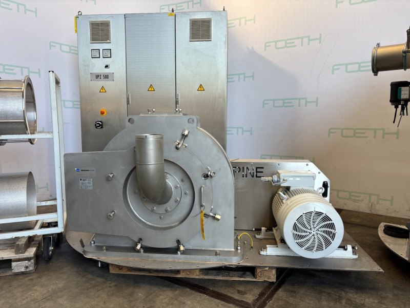 Hosokawa Alpine 500 UPZ — Cryogenic Fräsen Line - Fine Impact Mill