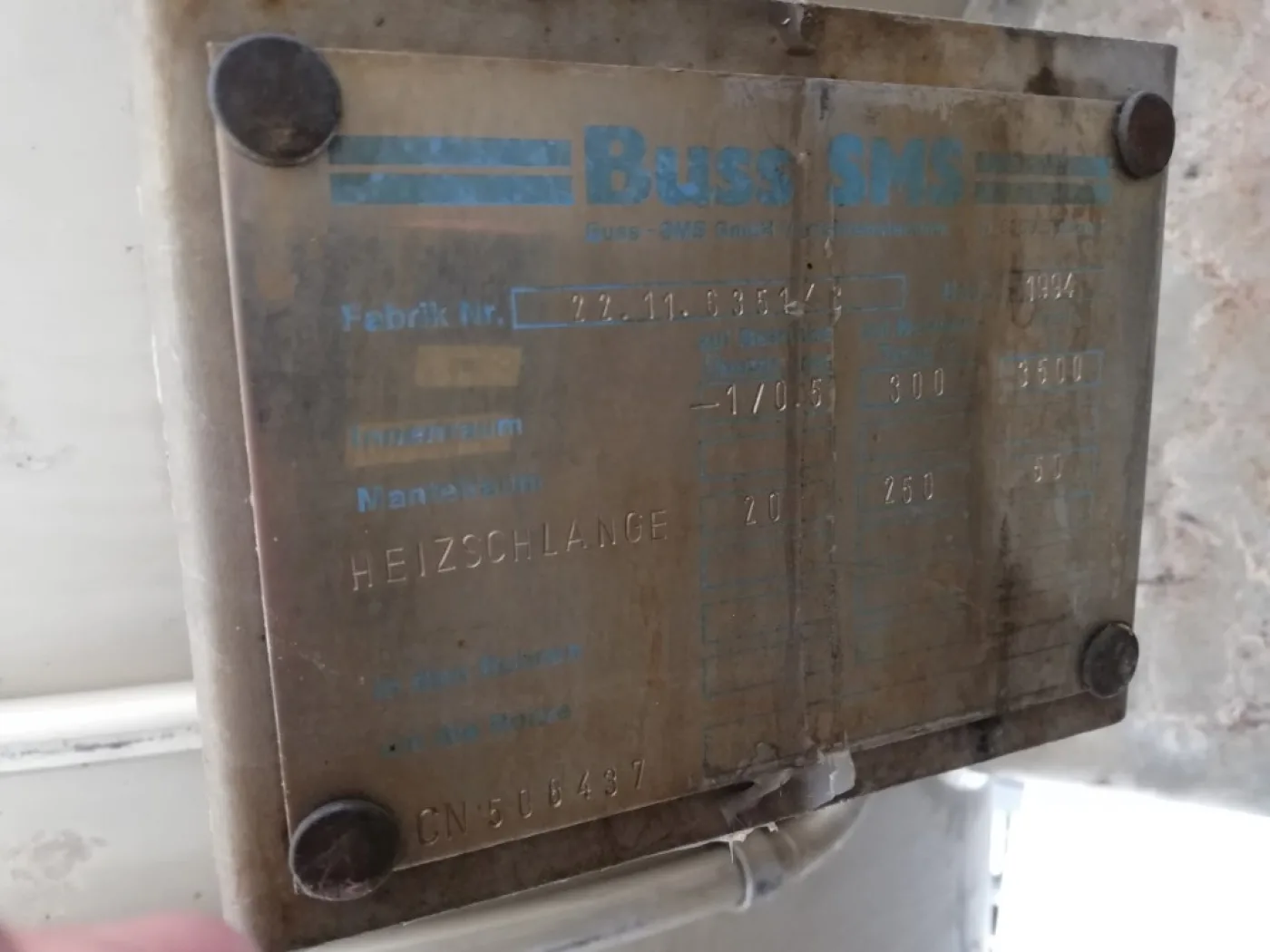 Buss-SMS Flashvat - Pressure vessel - 5