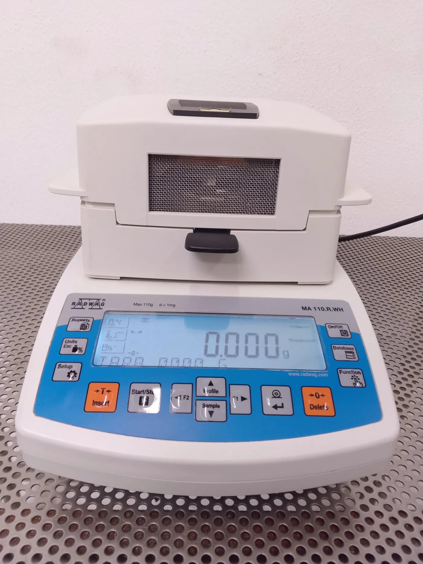 ANALIZZATORE DI UMIDITÀ – RADWAG – MOD.MA 110.R WH - 2