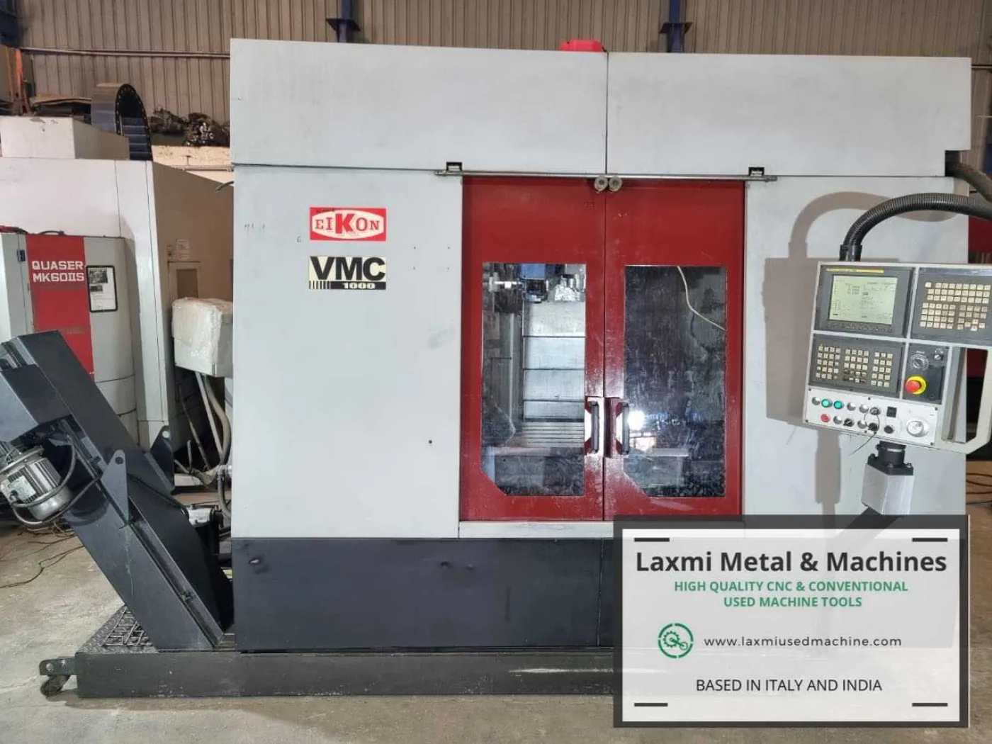 VERTICAL MACHINING CENTER, EIKON - VMC 1000 - Laxmi Metal & Machines, Rohtak - 2