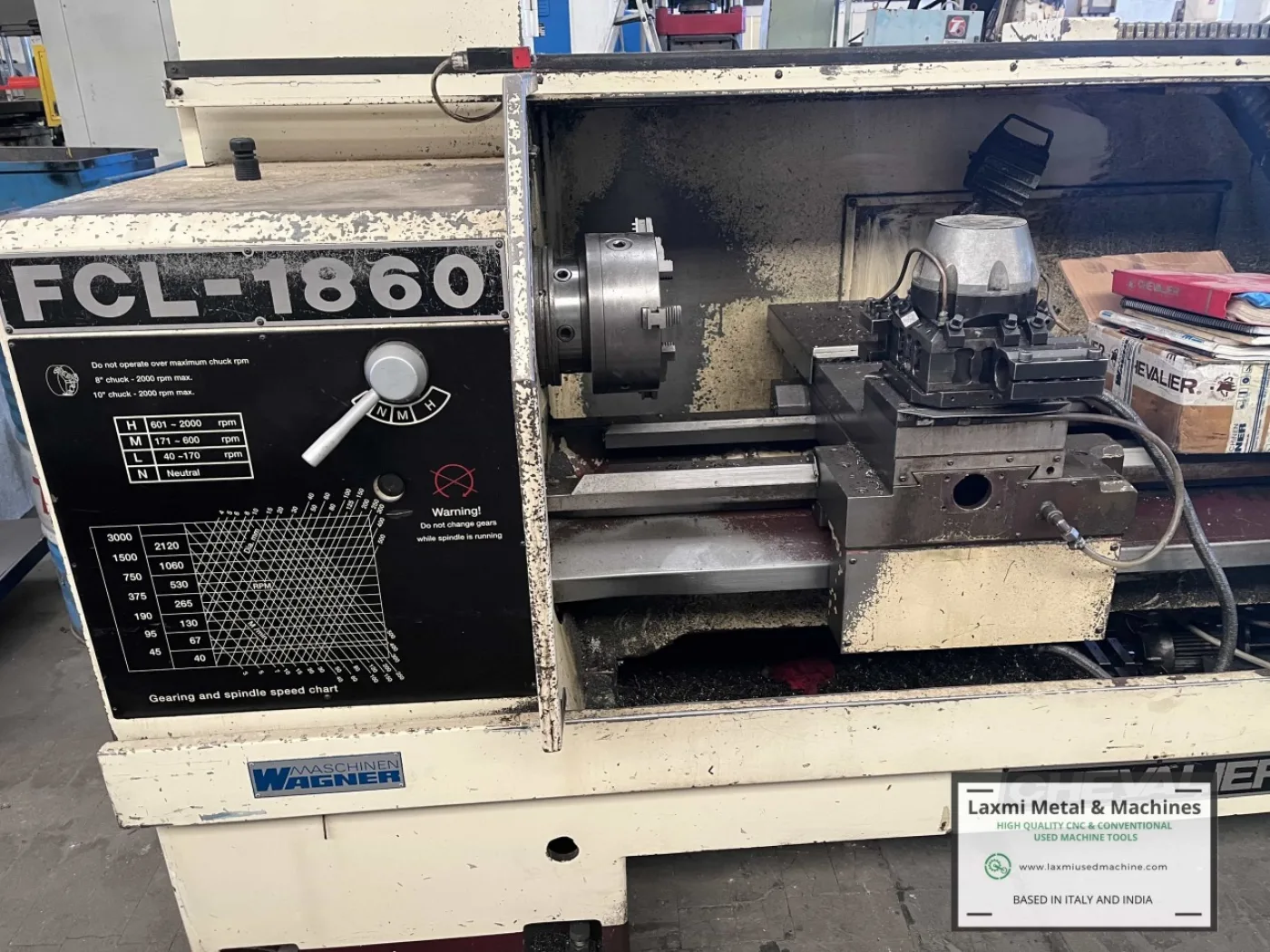CNC LATHE, CHEVALIER - FCL 1860F - Laxmi Metal & Machines, Rohtak - 2
