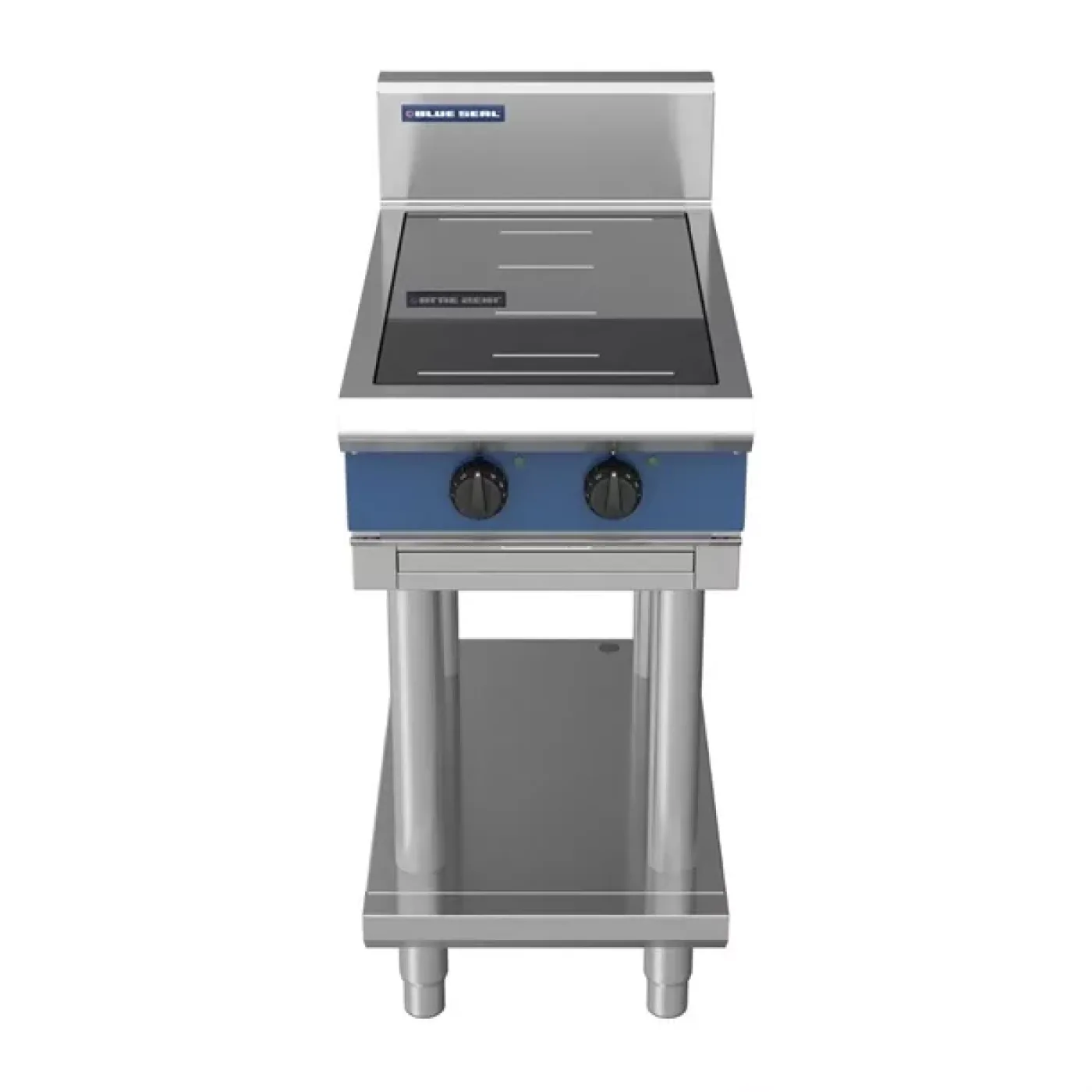 Blue Seal 2 Zone Free Standing Full Area Induction Hob 10kW IN512F-B - islandcatering - 4