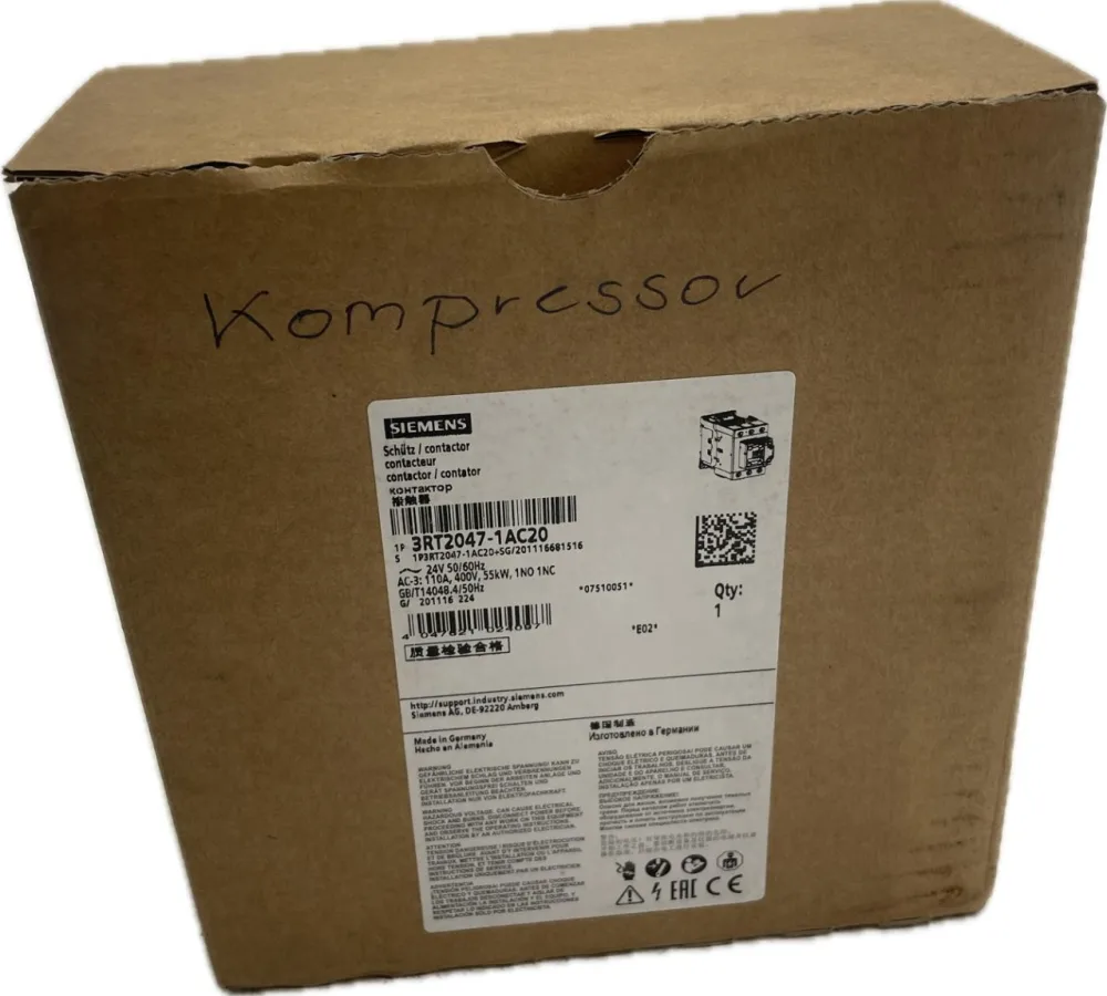 Siemens Leistungsschütz 3RT2047-1AC20