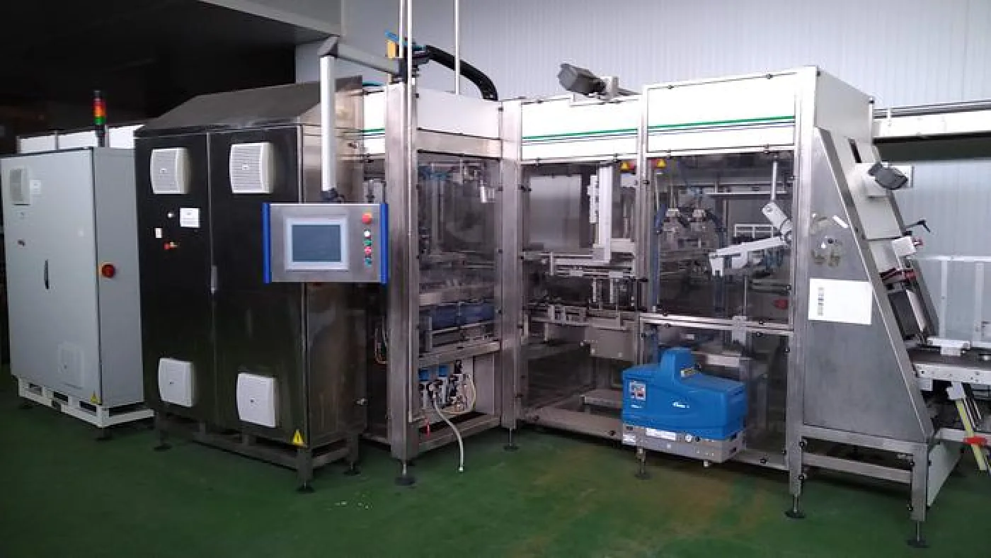 Equipamento fazer caixas e paletizar TECMA EVCOMPDIV 2400 - 4