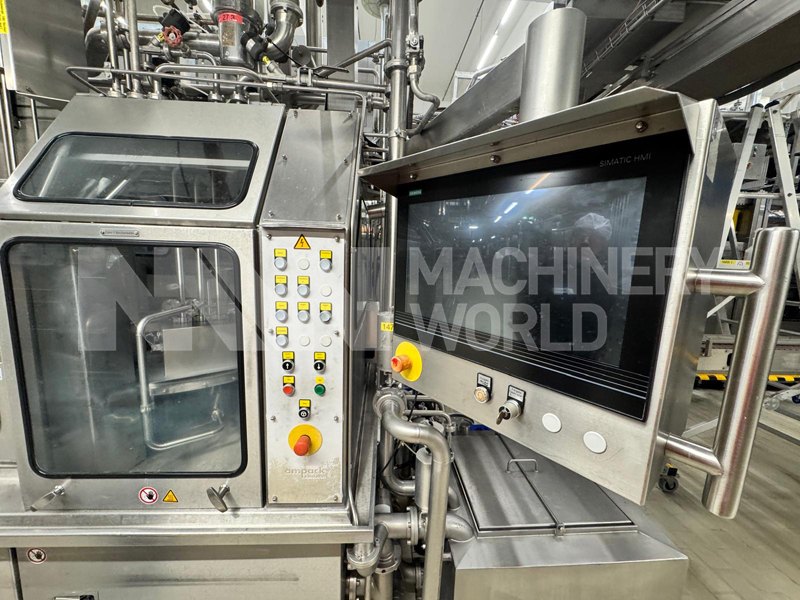 Ampack Ammann KF 2/4 Ultra Clean Hygienic Linear Pot Filler