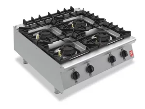 Falcon F900 Four Burner Countertop Boiling Hob Natural Gas G9084 - islandcatering