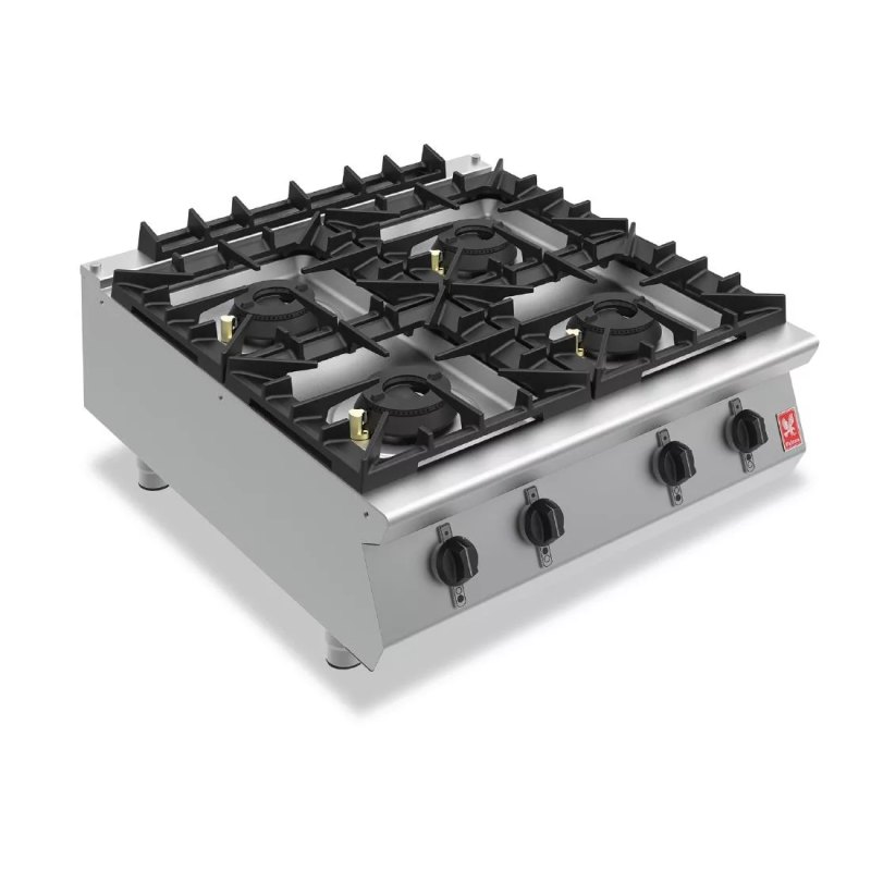 Falcon F900 Four Burner Countertop Boiling Hob Natural Gas G9084 - islandcatering