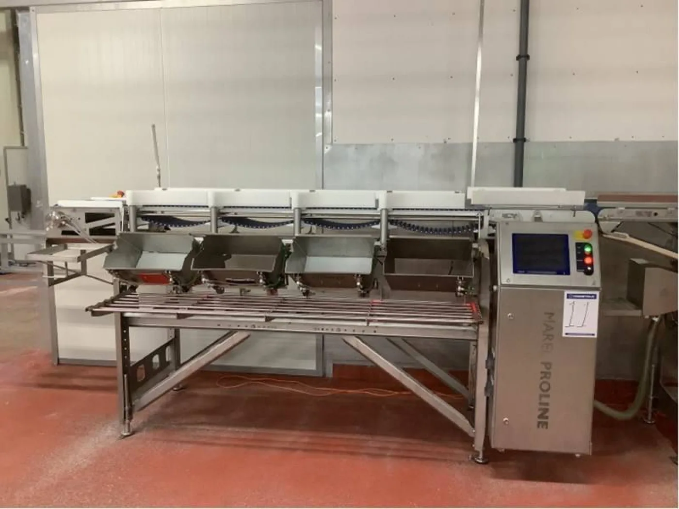 Check weighing and calibration line - 1