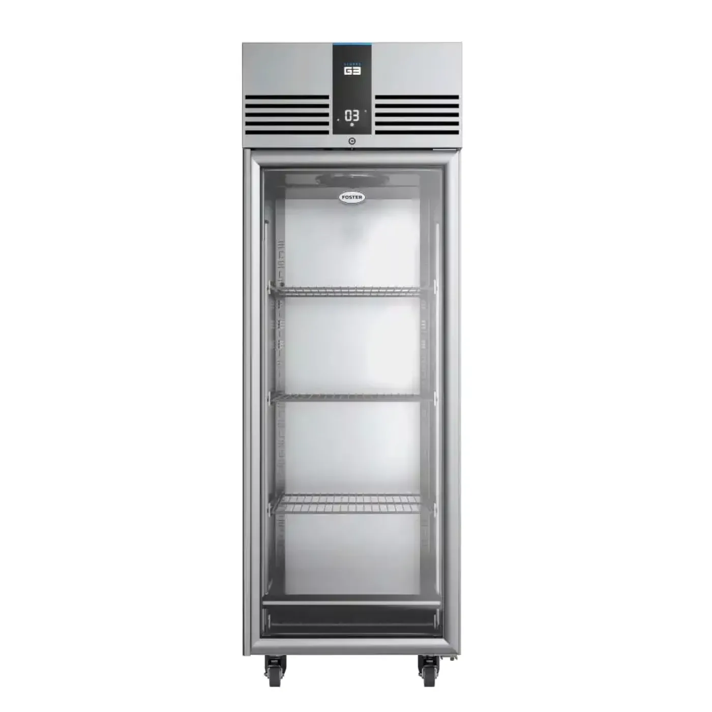 Foster EP700G/41-438 EcoPro G3 Single Glass Door Refrigerated Upright Cabinet 600 Litres - islandcatering - 1