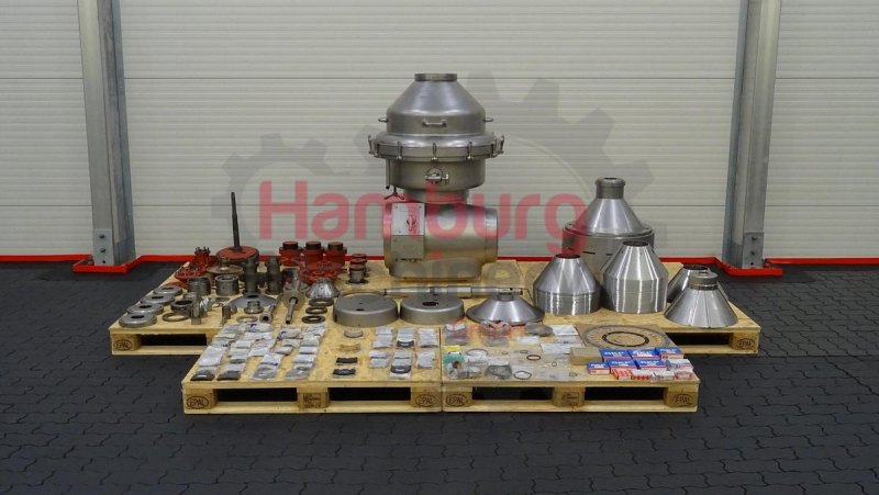 Incomplete Cream Separator Alfa Laval MRPX 214-74T with bowl and spare parts