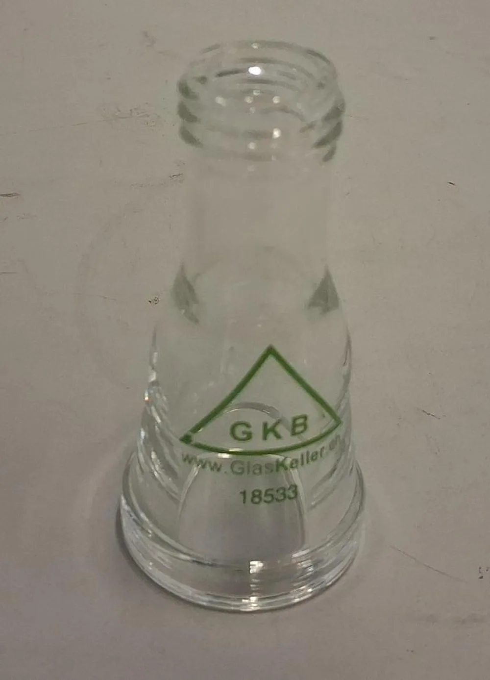 Glas Keller Reduzierstück / Glasadapter, Modell 18533