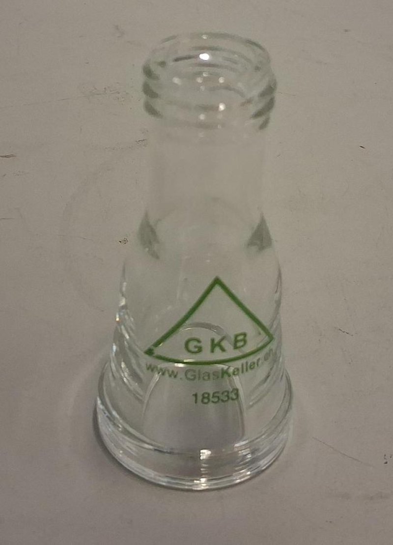 Glas Keller Reduzierstück / Glasadapter, Modell 18533