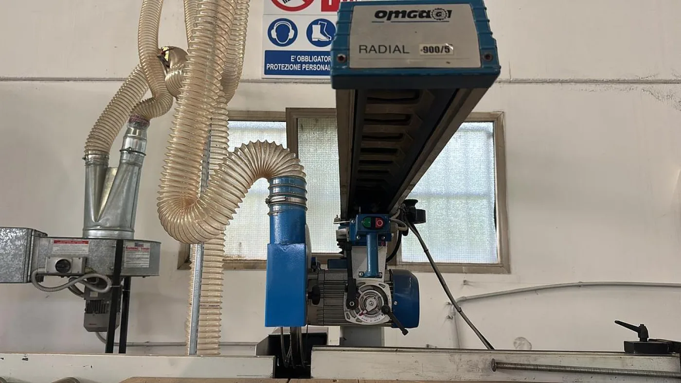 Troncatrice RADIALE OMGA 900/5 - 6