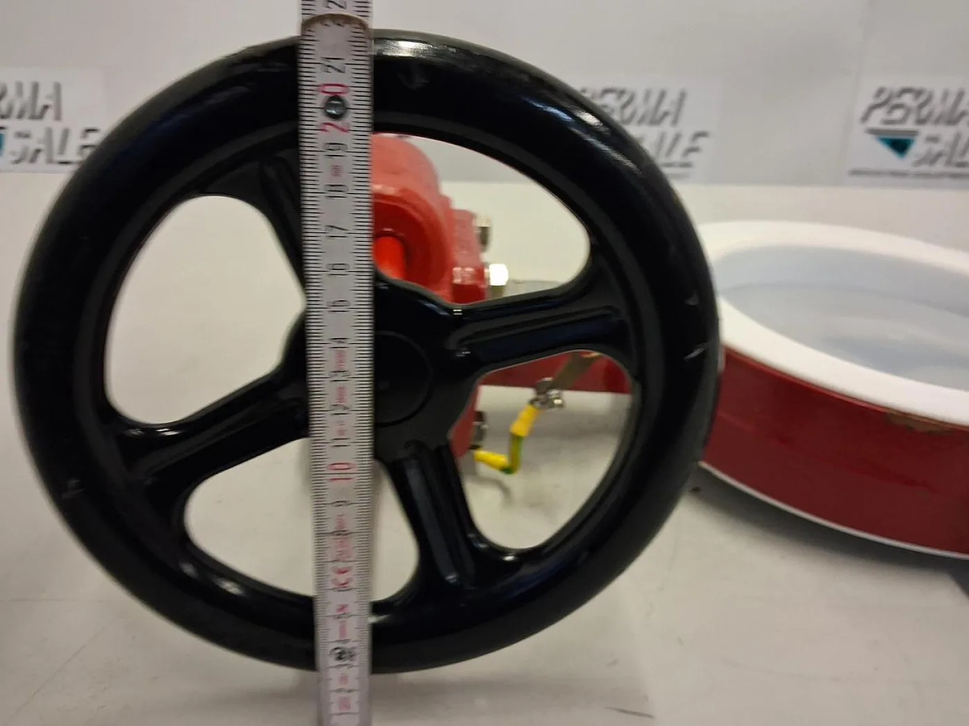 Rotork Gears AB210N Valve Gearbox with PTFE Lined Butterfly Valve - 7