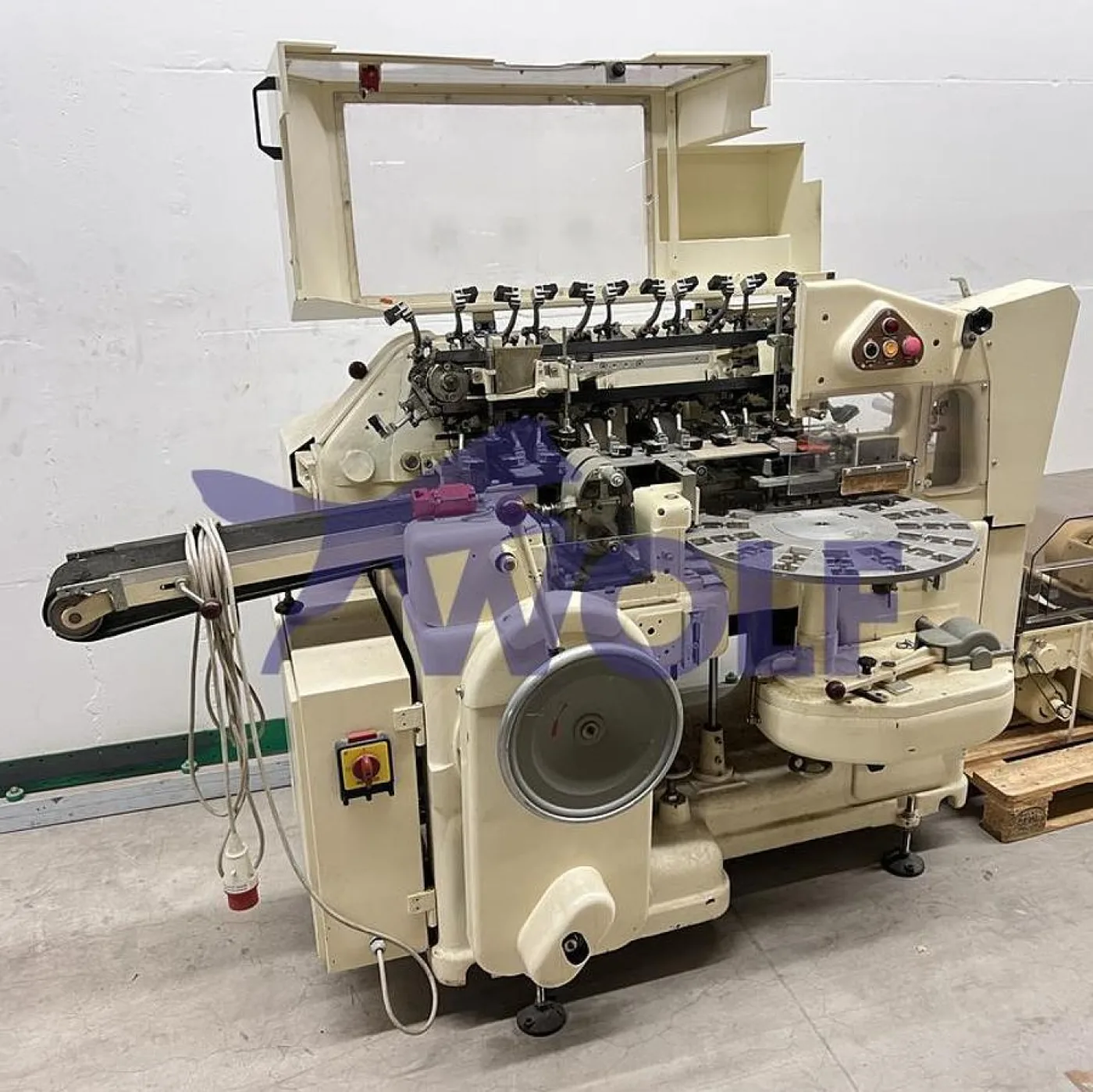 Stannioliermaschine OTTO HÄNSEL - Typ HPU mit Doppeldrehstation. - 2