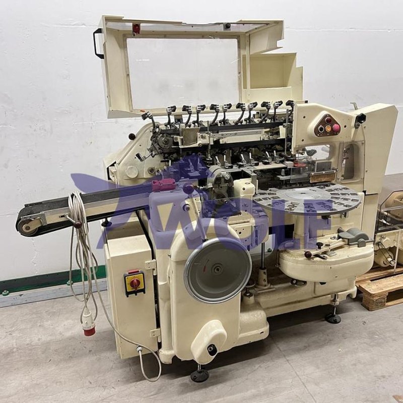 Stannioliermaschine OTTO HÄNSEL - Typ HPU mit Doppeldrehstation.