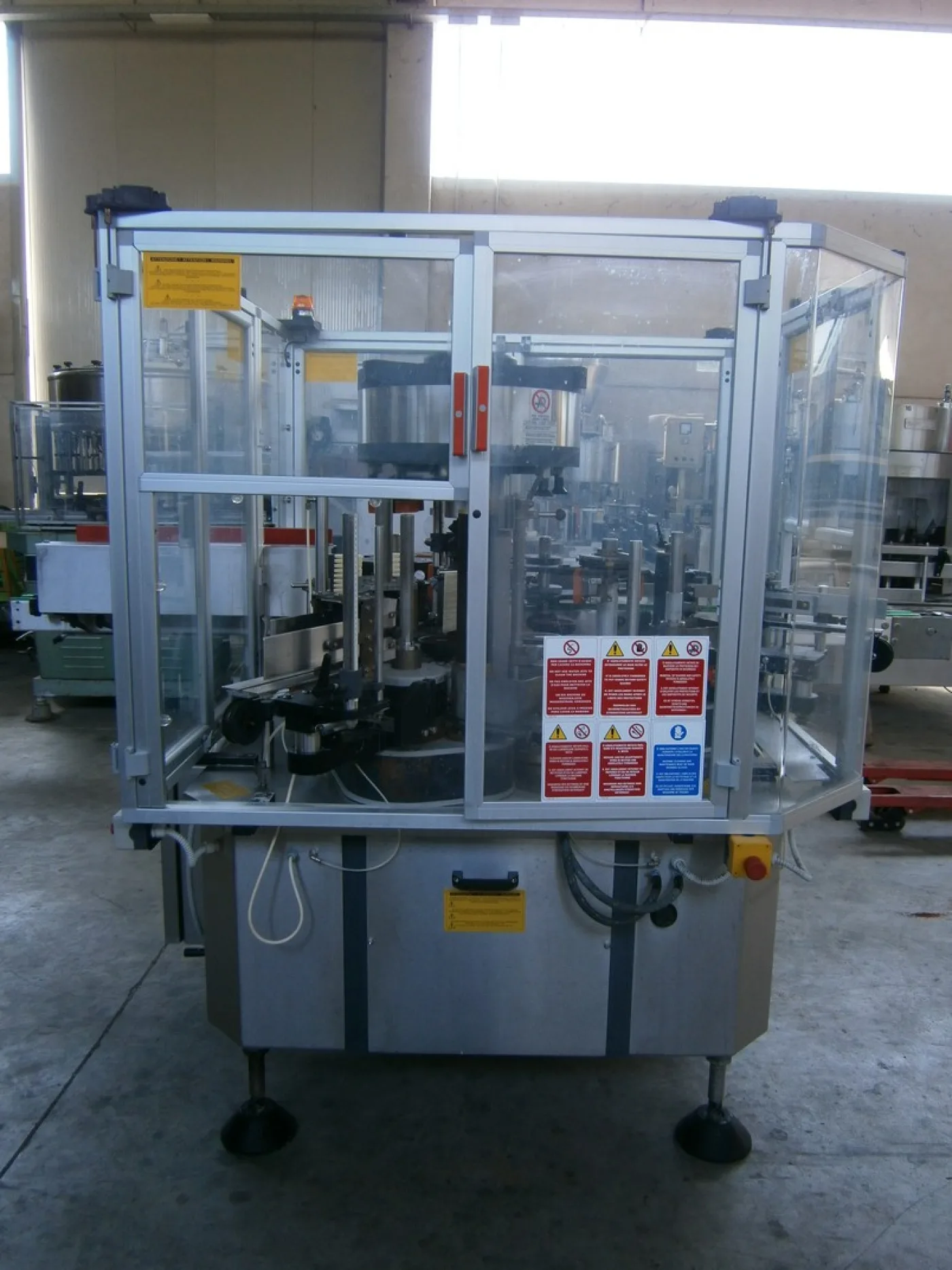 LABELLING GLUE MACHINE CAVAGNINO E GATTI MODEL CG84 FR2/6 SECOND-HAND MACHINE - 8