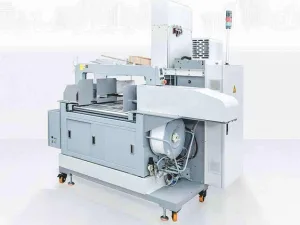 Automatic stacker and bunding machine