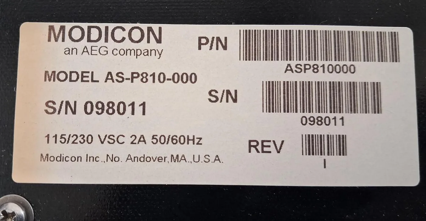 Modicon ASPB10-000 Processor Module - 5