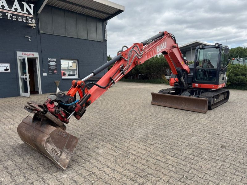 Kubota KX080-4 Rototilt RS30 + Sortier/Greifmodul