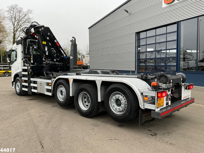 Volvo FM 420 8x2 Hiab 25 Tonmeter laadkraan + Welvaarts weighing system
