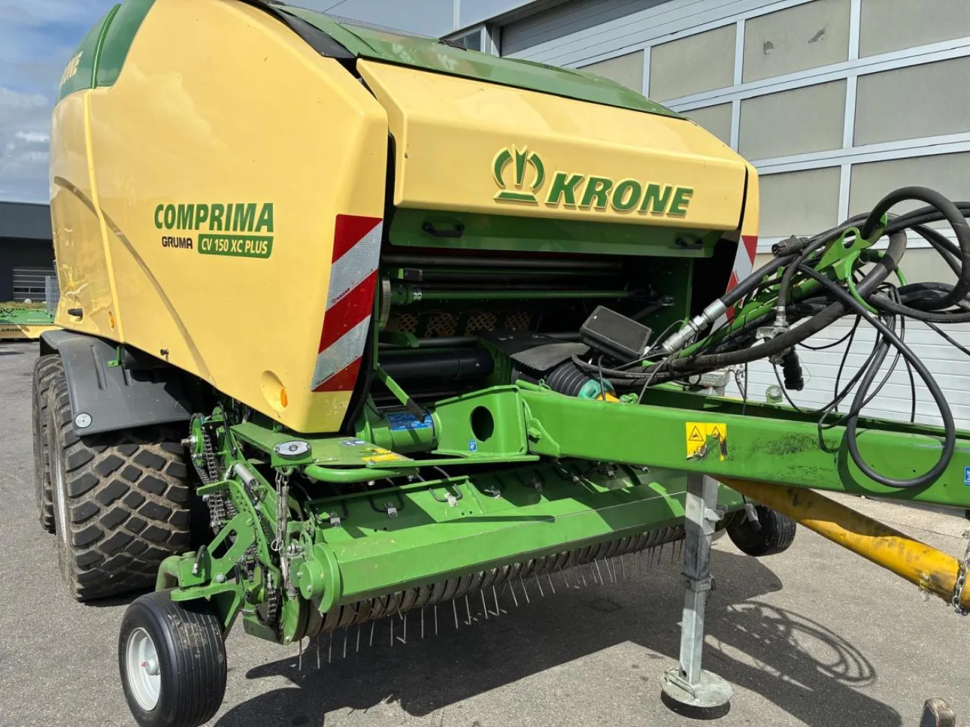 Rundballenpresse Krone COMPRIMA CV 150 XC + - 2