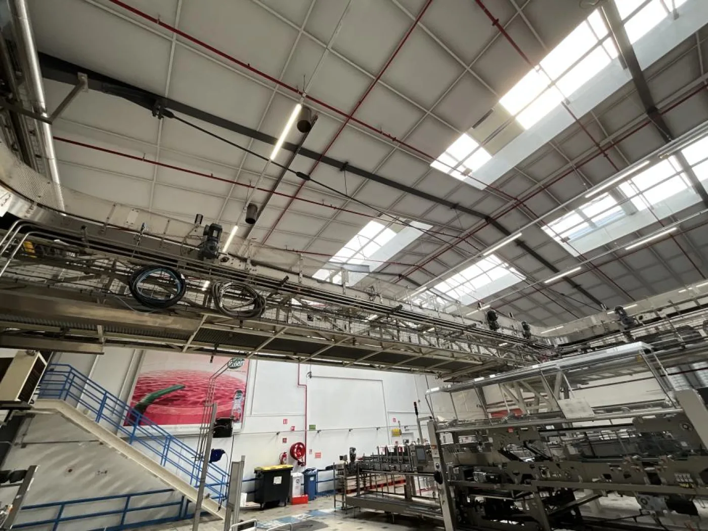 Anduze Anduze Overhead Förderband Belt from Tray Packer to Palletiser - Line 3 - 3