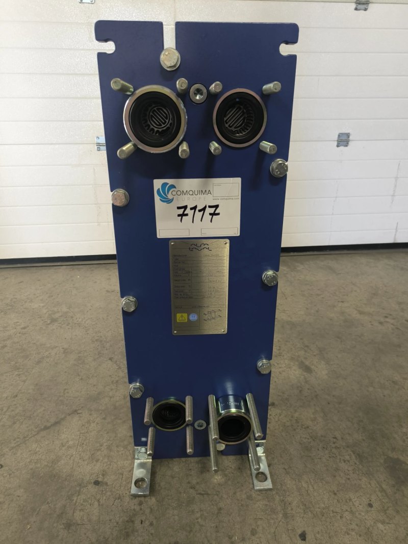 ALFA LAVAL M6 FM PLATE EXCHANGER STAINLESS STEEL 316 UNUSED