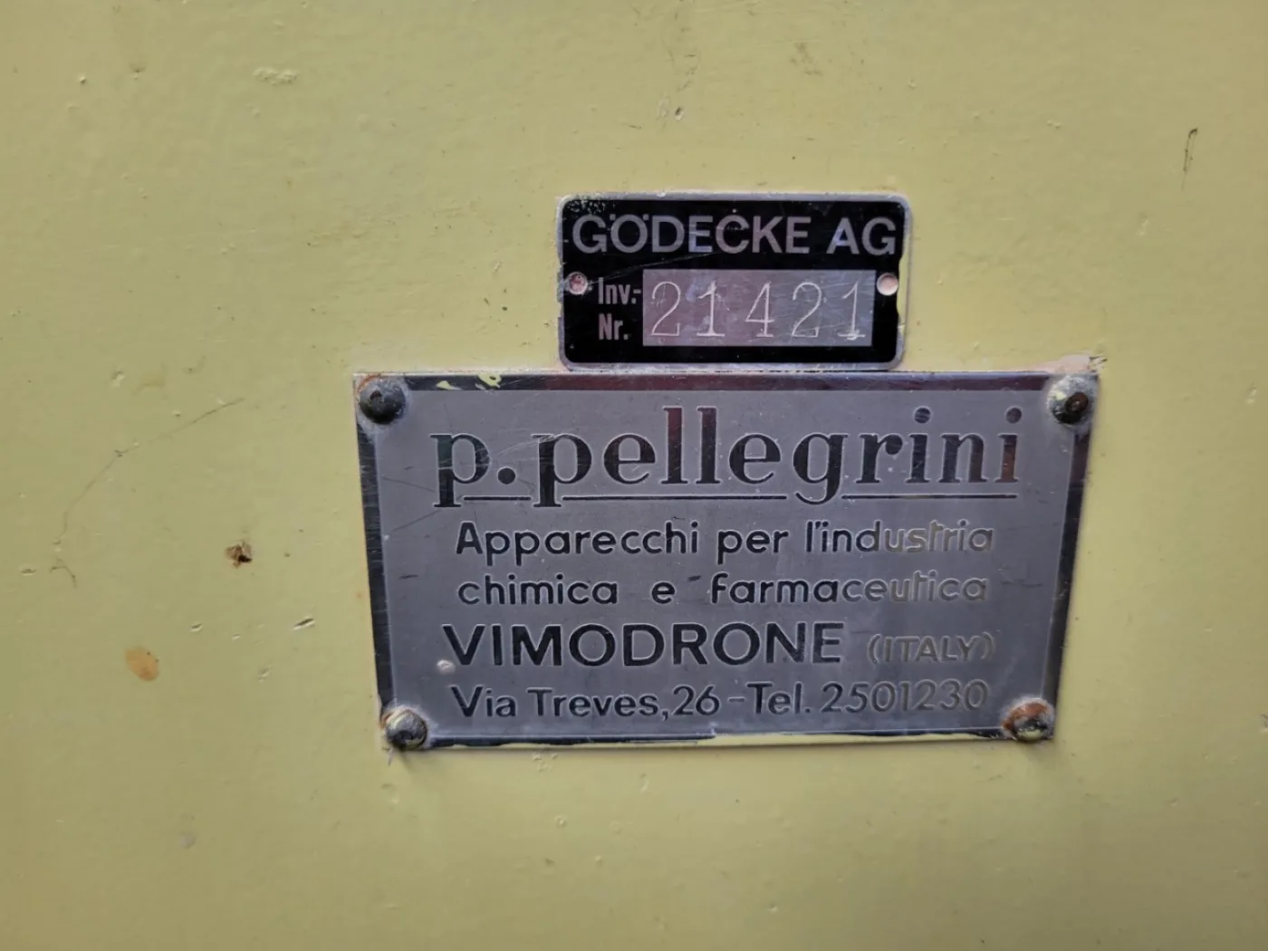 Pellegrini T-10 - Coating pan - 7