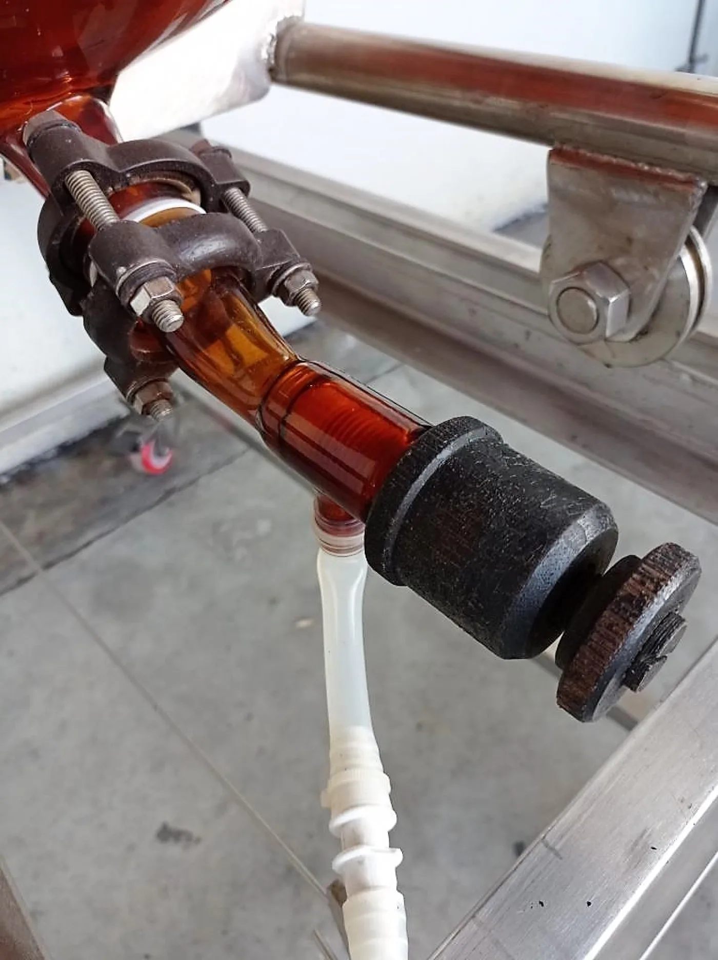 SERBATOIO IN VETRO CARRELLATO – MOD. 100 LT - 5