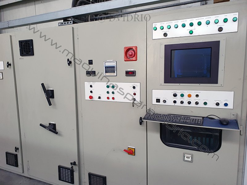 HORNO PARA EL TEMPLADO DE VIDRIO PLANO EFCO