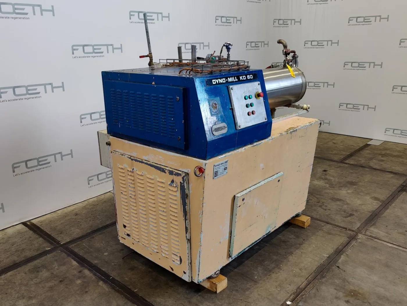 Wab Bachofen DYNO-MILL KD 60 - Sand mill - 3