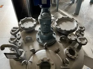 USED STAINLESS STEEL ATEX REACTOR 316L 2455 LITERS WITH AGITATION