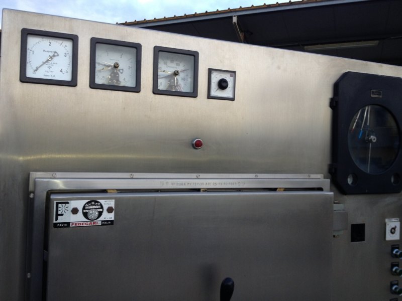 AUTOCLAVE STERILIZZATORE INDUSTRIALE – FEDEGARI – MOD. FO 3
