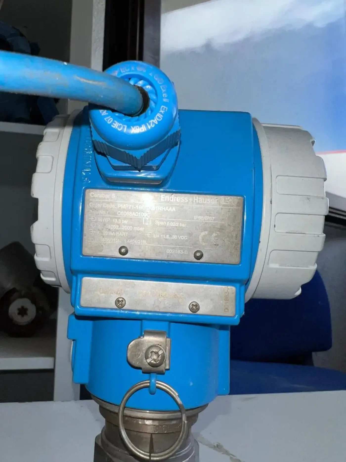 USED ENDRESS HAUSER CERABAR ATEX DN10 PRESSURE TRANSMITTER - 3