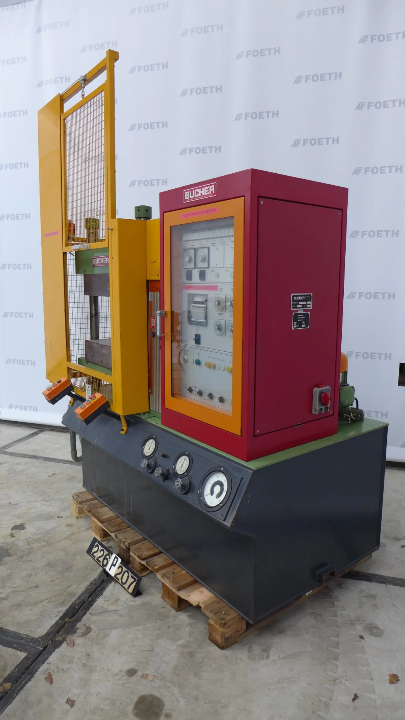 Bucher KHL 50 - Laboratory press - 5