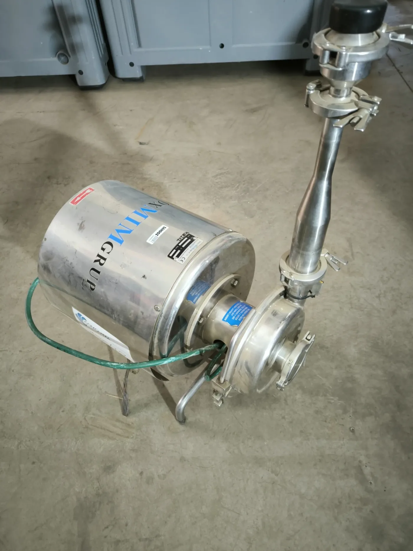 CENTRIFUGAL PUMP INOX IM GRUP FL502CS 4 KW - 1