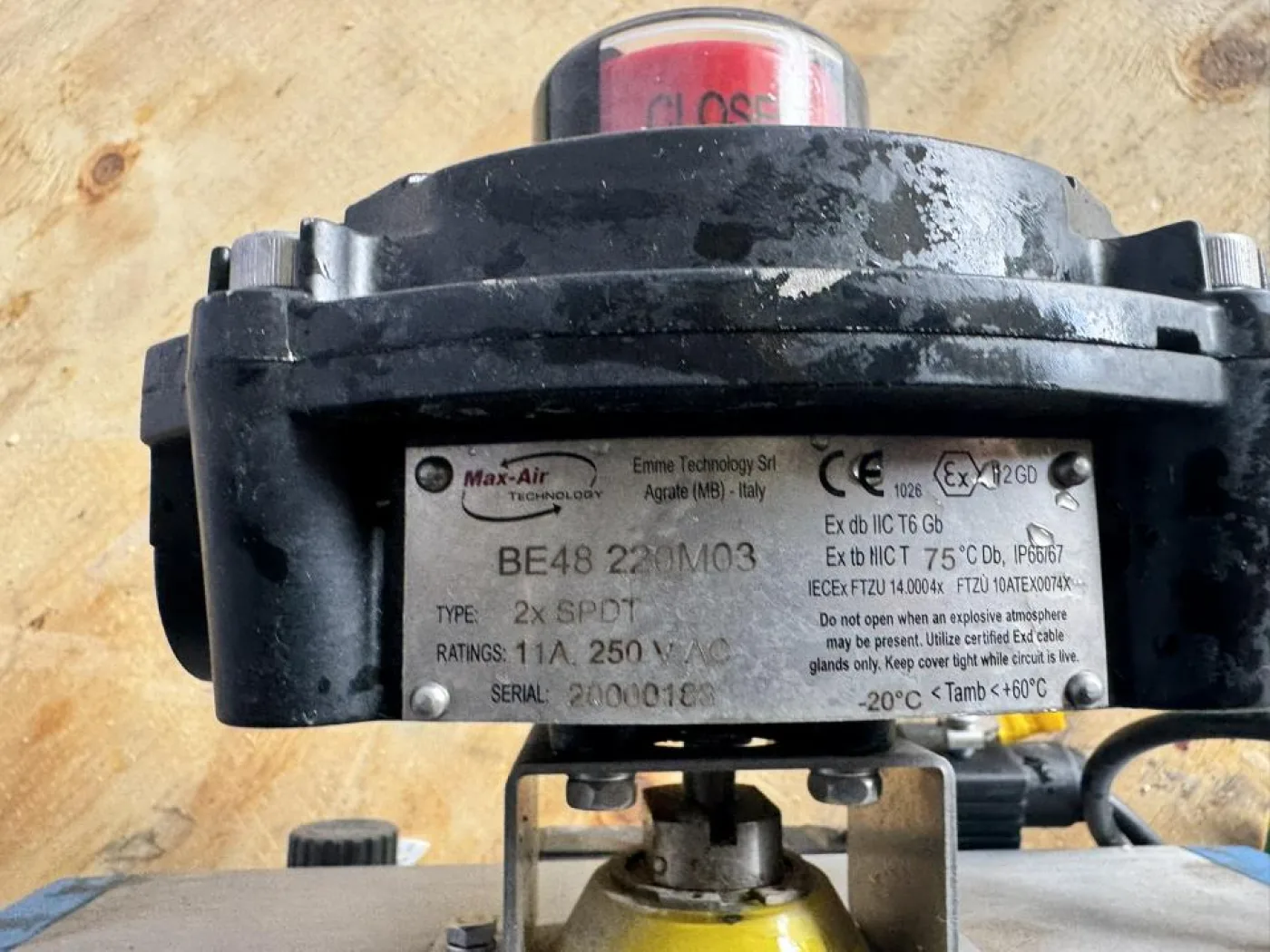 2020 EVAC / Max-Air Automated ball valve - 3