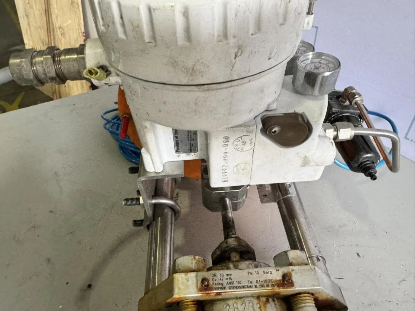 2021 Flowserve Pneumatic control valve actuator with digital positioner - 6