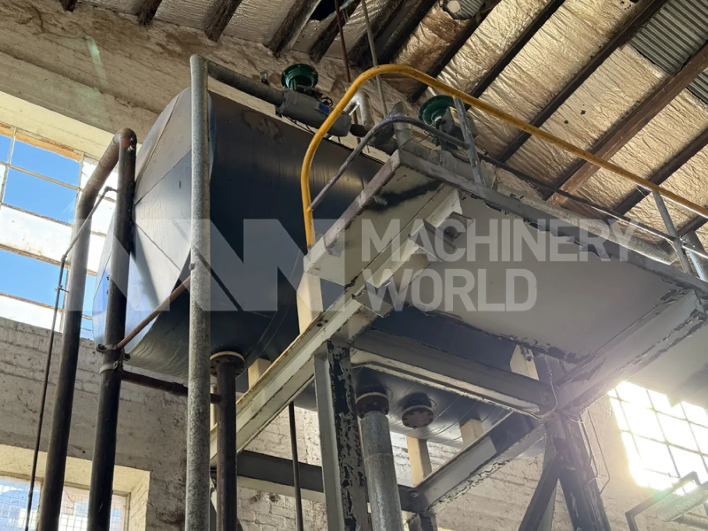 Maxitherm 7.5MW 17.5 Bar Natural Gas Fired Industrial Steam Boiler with Economiser (YOM 1992) - 8