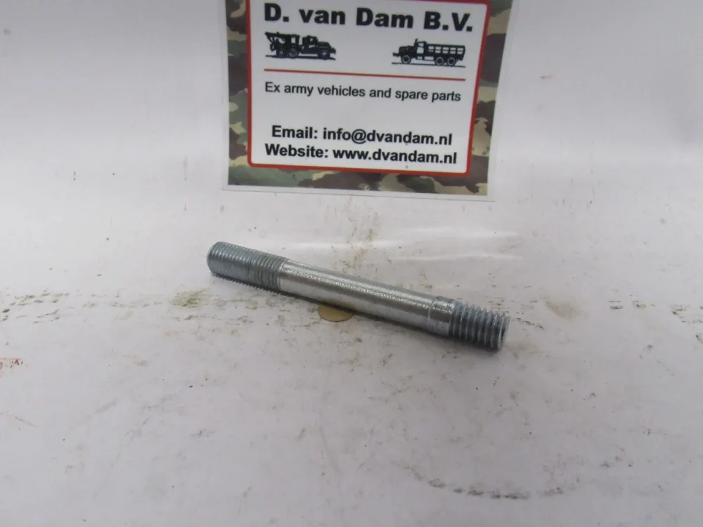 Tapeinde cilinderkop (lang)