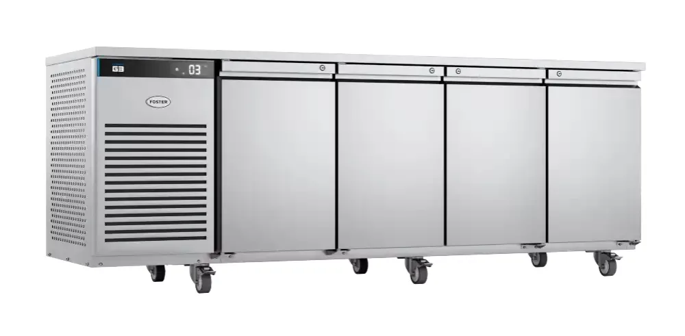 Foster EP1/4H/43-260 EcoPro G3 4 Door Refrigerated Counter 585 Litres - islandcatering