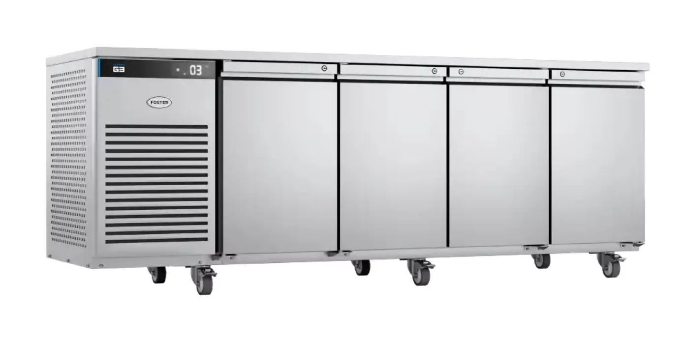 Foster EP1/4H/43-260 EcoPro G3 4 Door Refrigerated Counter 585 Litres - islandcatering - 1