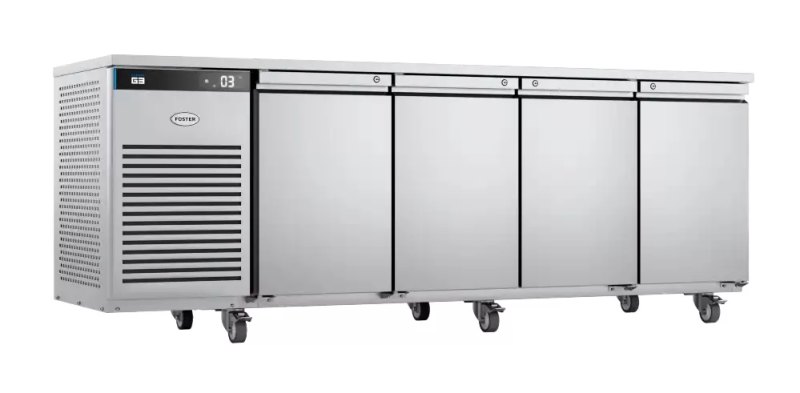 Foster EP1/4H/43-260 EcoPro G3 4 Door Refrigerated Counter 585 Litres - islandcatering