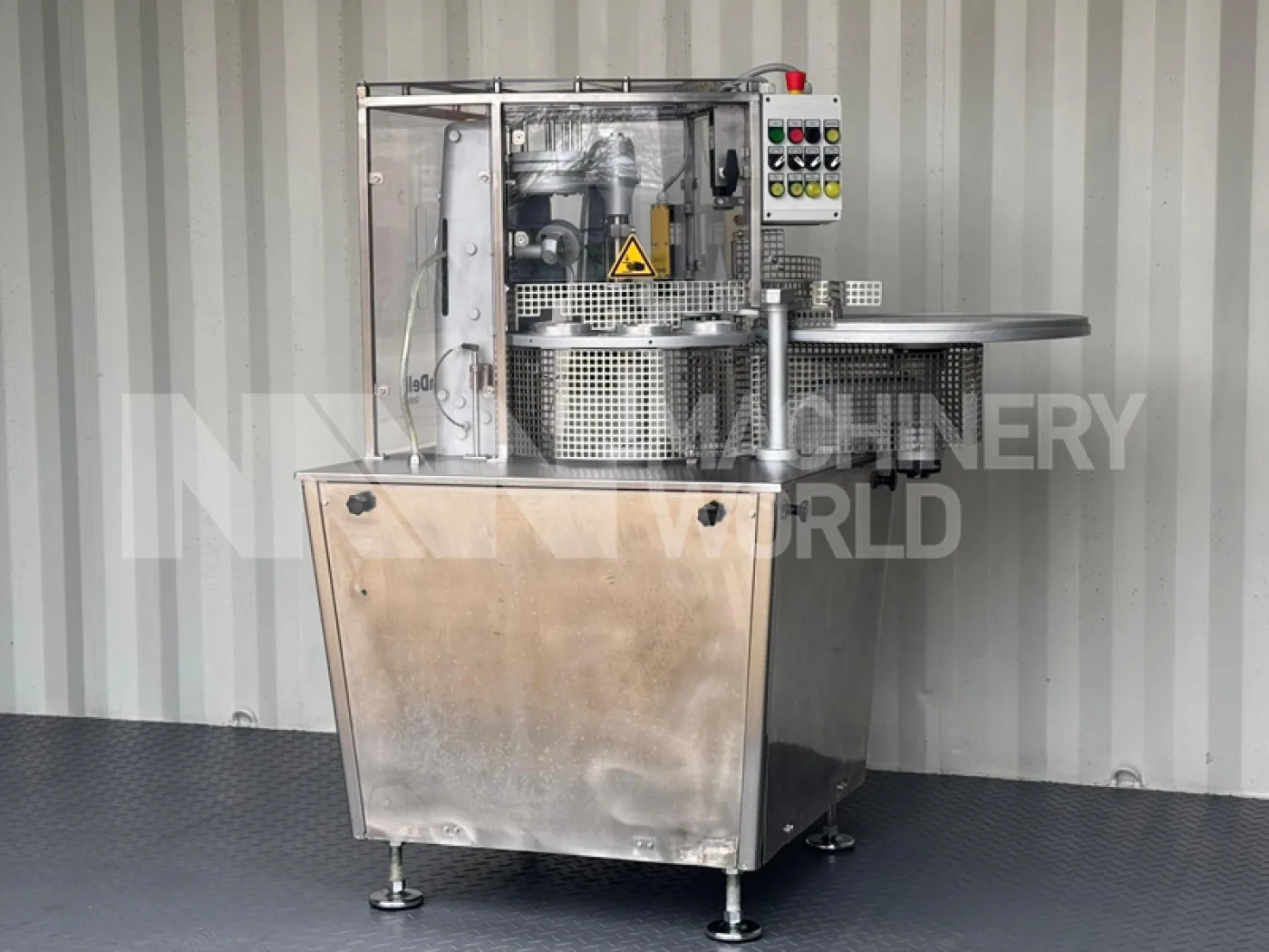 Mendell BF 2400 Rotary Cup Heat Sealer (90mm Cup Diameter) - 1