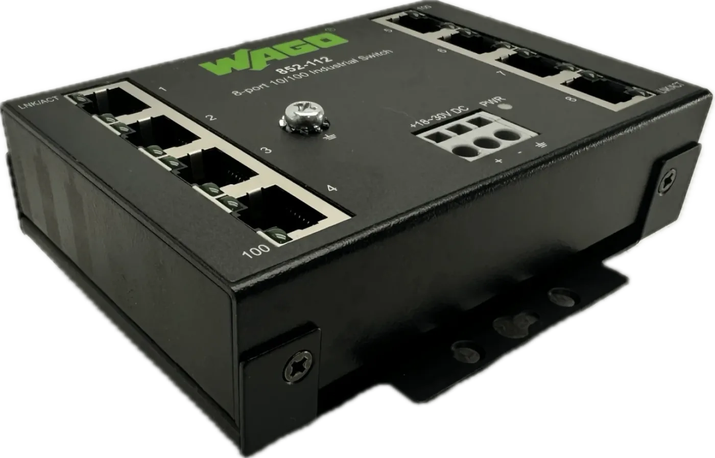 Wago Industrial-ECO-Switch 8 Ports 100Base-TX 852-112 - 3